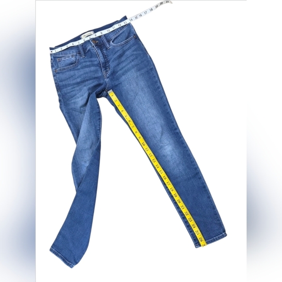 Madewell 9" Midrise Skinny Jeans Size 26 27" Inseam - Picture 12 of 12